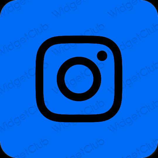 Estetski ljubičasta Instagram ikone aplikacija