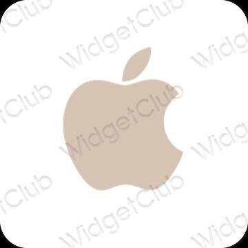 Esthetische Apple Store app-pictogrammen