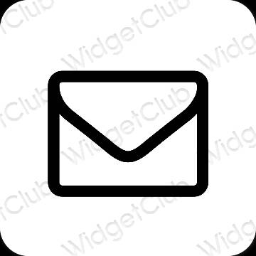 Icônes d'application Mail esthétiques