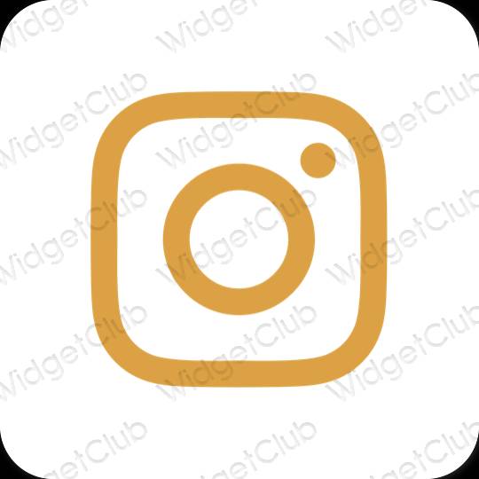 Instagram おしゃれアイコン画像素材