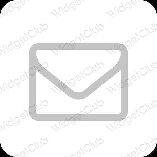 Estetinės Gmail programų piktogramos
