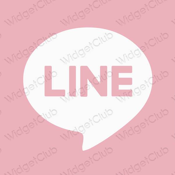 جمالية LINE أيقونات التطبيقات