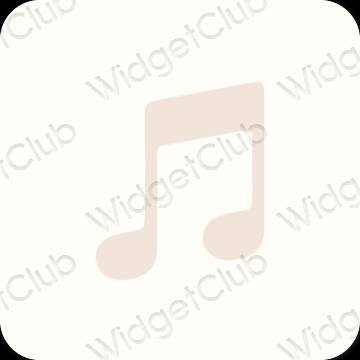 Estética Apple Music iconos de aplicaciones