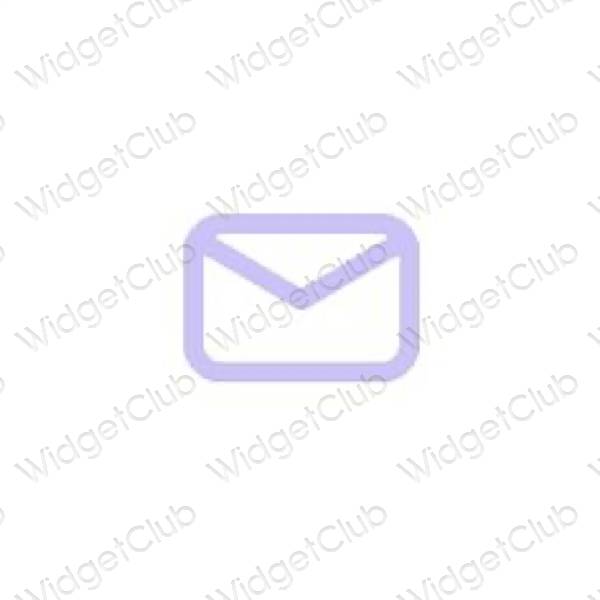 Estética Mail iconos de aplicaciones