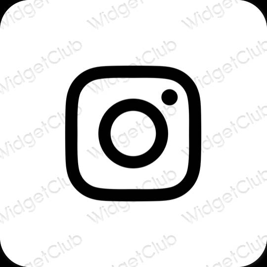 Æstetiske Instagram app-ikoner