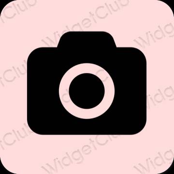 Esthetische Camera app-pictogrammen