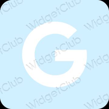 សោភ័ណ ពណ៌ស្វាយ Google រូបតំណាងកម្មវិធី