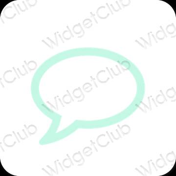 រូបតំណាងកម្មវិធី Messages សោភ័ណភាព