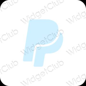 Paypal おしゃれアイコン画像素材