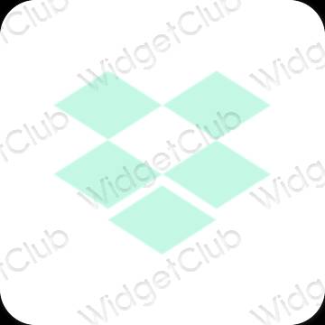 Aesthetic Dropbox app icons
