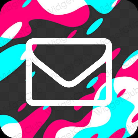 Esthetische Mail app-pictogrammen