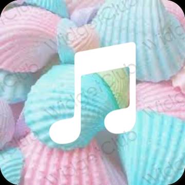 Ästhetische Apple Music App-Symbole