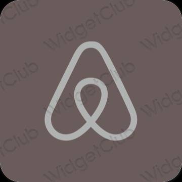 Icone delle app Airbnb estetiche