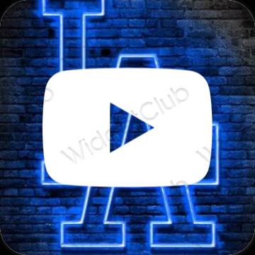 Aesthetic Youtube app icons