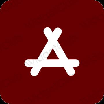 نمادهای برنامه زیباشناسی AppStore