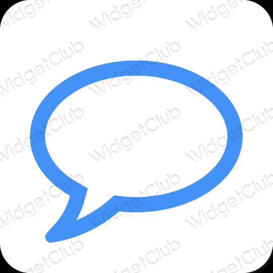 Esthetische Messages app-pictogrammen