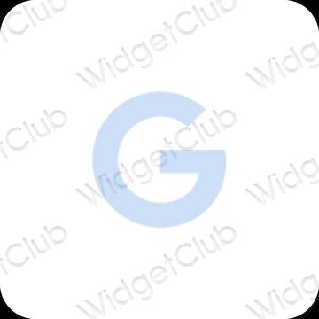 Esthetische Google app-pictogrammen