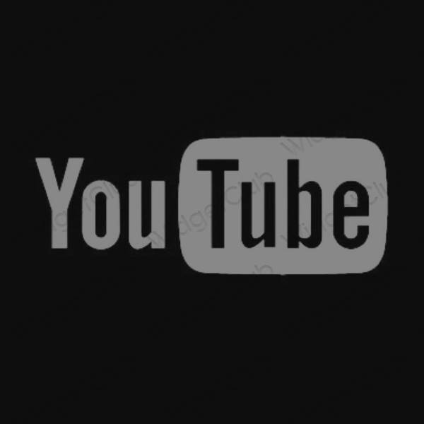 Aesthetic Youtube app icons