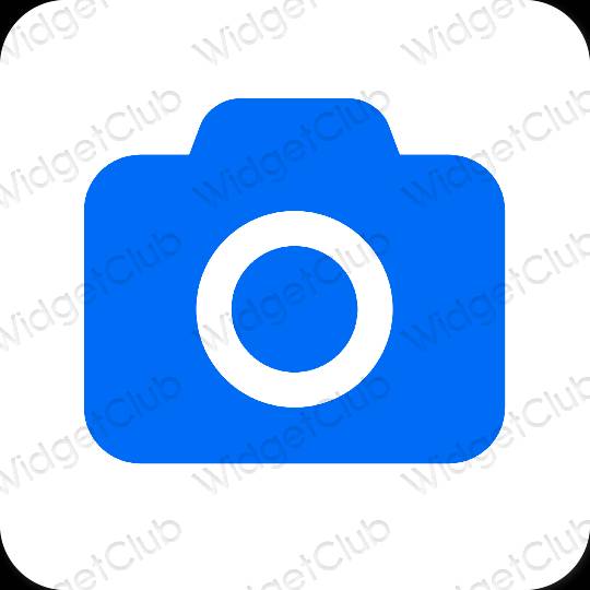 Esthetische Camera app-pictogrammen