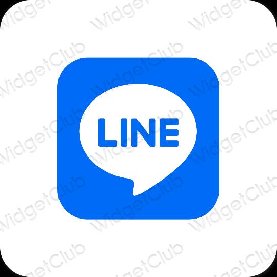 Biểu tượng ứng dụng LINE thẩm mỹ