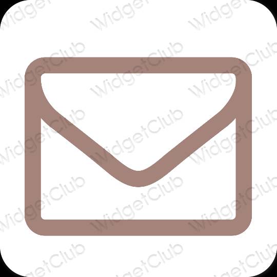 Esthetische Mail app-pictogrammen