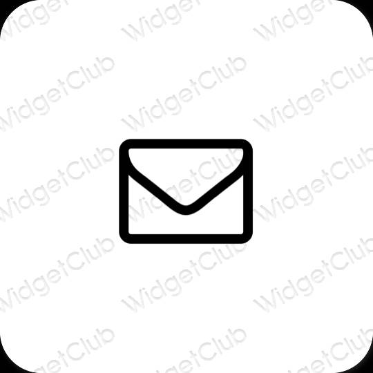 Estética Mail iconos de aplicaciones