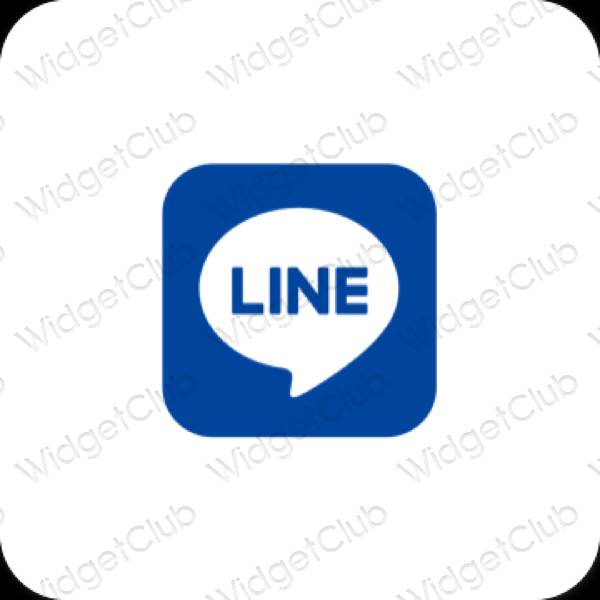 Естетични LINE икони на приложения