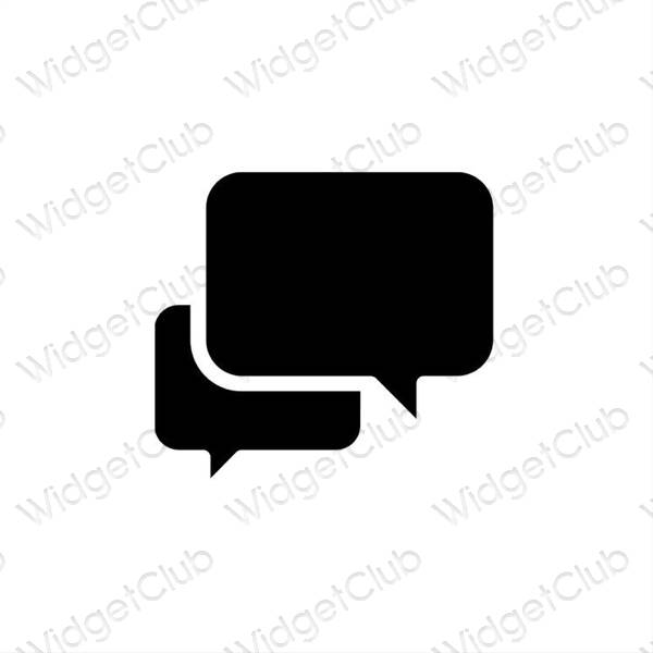 Естетични Messages икони на приложения