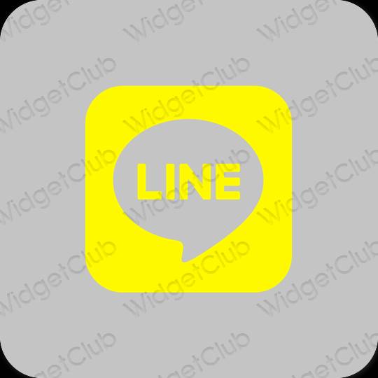 جمالية LINE أيقونات التطبيقات