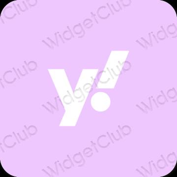 Aesthetic Yahoo! app icons