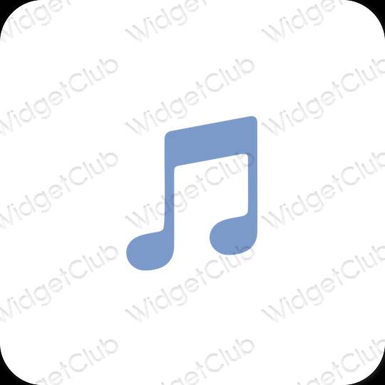 Ästhetische Apple Music App-Symbole