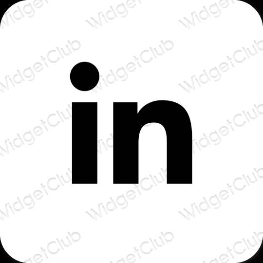 Естетске Linkedin иконе апликација