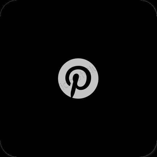 Aesthetic Pinterest app icons