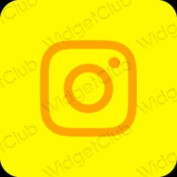 Icônes d'application Instagram esthétiques