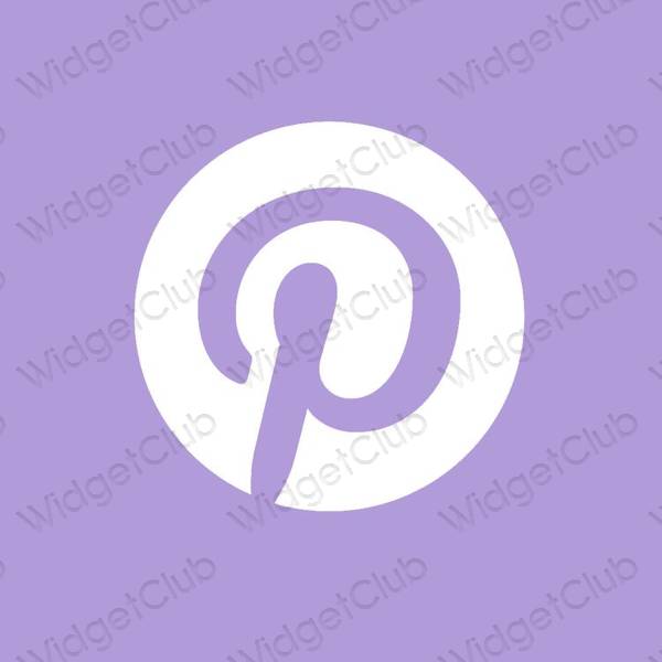 Estetske Pinterest ikone aplikacija