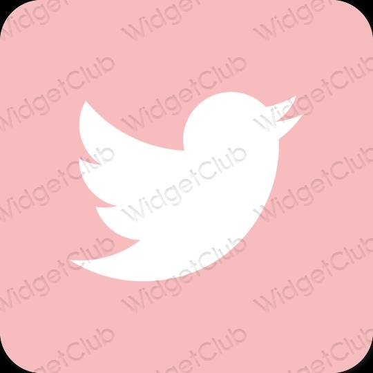 Aesthetic Twitter app icons