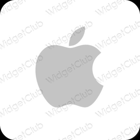 Esthetische Apple Store app-pictogrammen