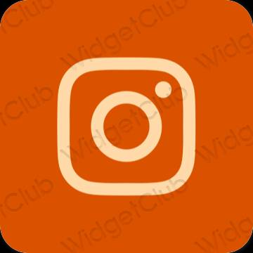 Esteetilised Instagram rakenduste ikoonid