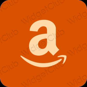 Ästhetische Amazon App-Symbole