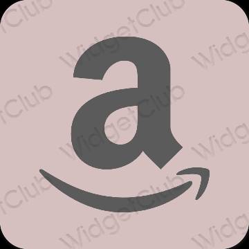 Estetisk rosa Amazon app ikoner