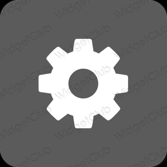Esthetische Settings app-pictogrammen