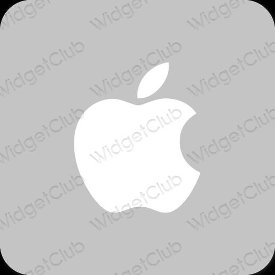 Icônes d'application Apple Store esthétiques