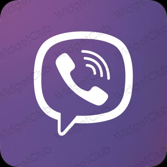 Estetik Viber proqram nişanları