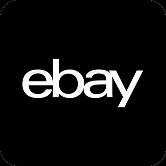 Esteetilised eBay rakenduste ikoonid