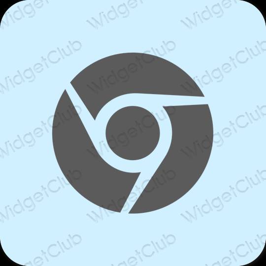 Estetico porpora Chrome icone dell'app