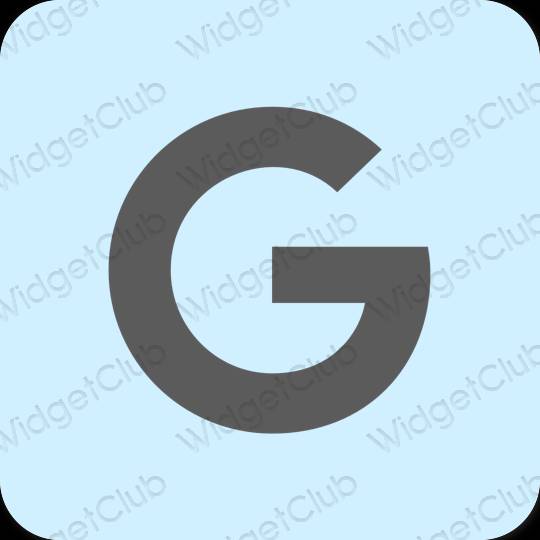 Estetisk lila Google app ikoner