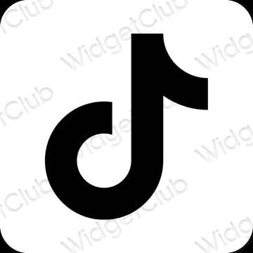 TikTok おしゃれアイコン画像素材