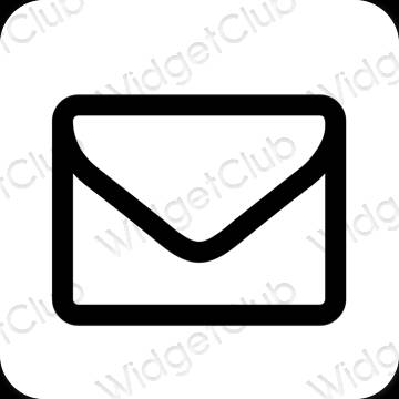 Icônes d'application Mail esthétiques