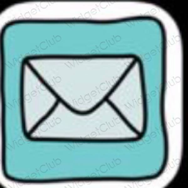 جمالية Mail أيقونات التطبيقات