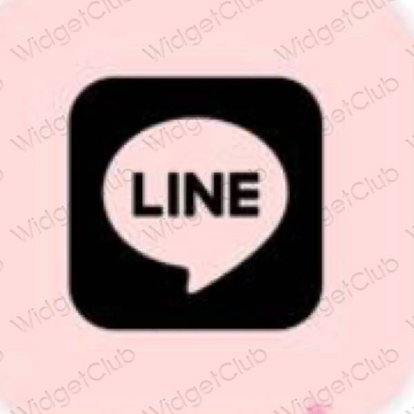 Ästhetische LINE App-Symbole